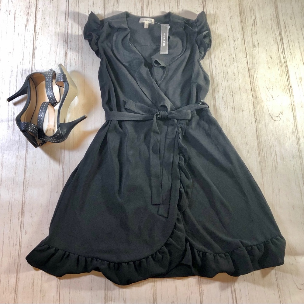 Little Black Wrap Dress